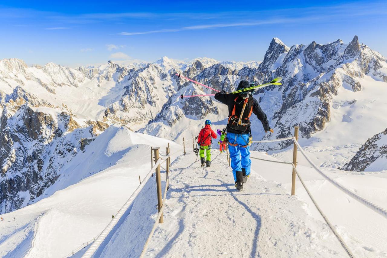 Appartement Le Carlaveyron - Happy Rentals Les Houches Exterior foto